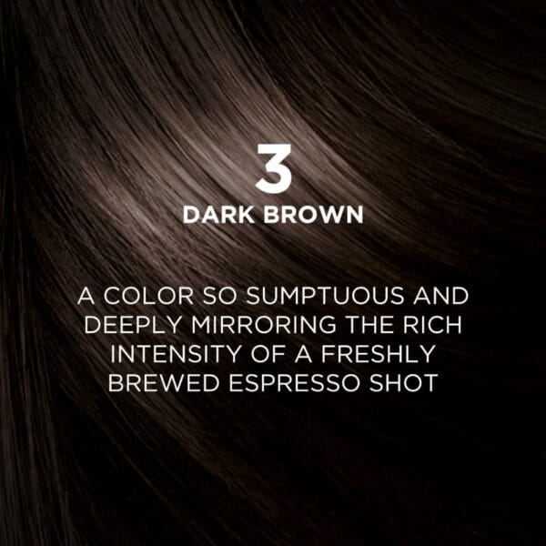 L'Oreal Paris Excellence Creme Hair Color, 3 Dark Brown, 72ml+100g - Image 4