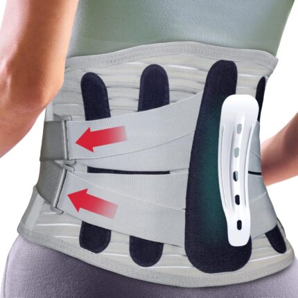 Antara AGEasy Spine Pro Belt for Lower Back Pain Relief, Sciatica, Muscle Strains, and Spinal Recovery | Adjustable Lumbar Support Belt for Men & Women | Improves Posture, Reduces Discomfort, Enhances Stability & Aids in Injury Recovery | Orthopedic LS Belt (L)