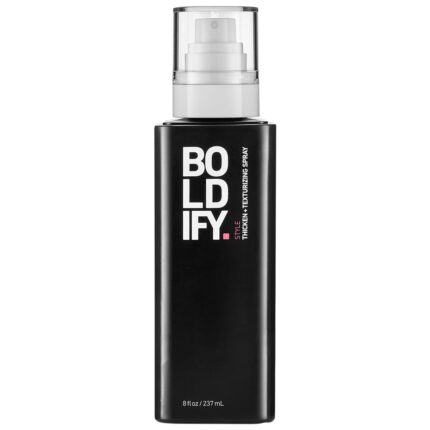 Boldify 8 Oz : Hair Thickening Spray - Get Thicker Hair In 60 Seconds - Stylist Recommended Hair Thickener For Volume, Texture And Lift - For Women And Men - 8 Ounce