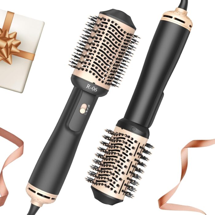 Hair Dryer Brush, Blow Dryer Brush Dryer and Styler Volumize in One Gold