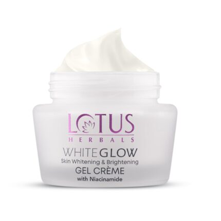 Lotus Herbals WhiteGlow Skin Whitening And Brightening Gel, Face Cream with SPF-25, for all skin types, 40g