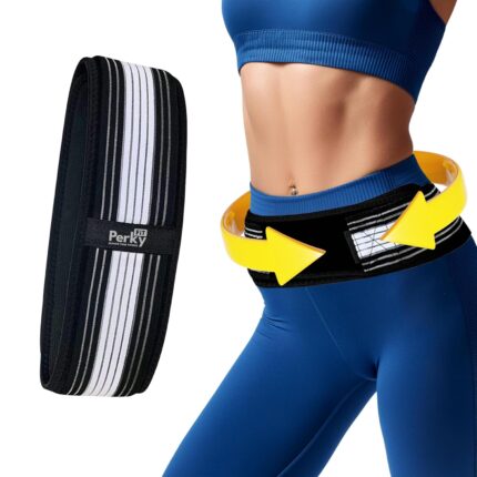 Perky Fit Neoprene Sacroiliac Si Joint Hip Belt For Women And Men - Hip Belt For Back Pain, Belt For Back Pain Relief Women, Adjustable Sciatica Belt, Lower Back Pain Relief Products For Back Support