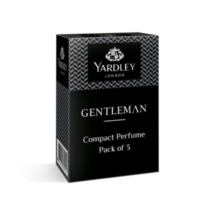 Yardley London Compact Perfume Tripack - Gentleman Royale + Gentelman Urbane + Gentleman Duke 18ml (Pack of 3)