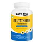 1MG Tata Glutathione Advanced Capsule with Vitamin C,E, Biotin & Grape Seed Extract,For Skin Glow,Hydration & Radiance, Pack of 30 Tablets