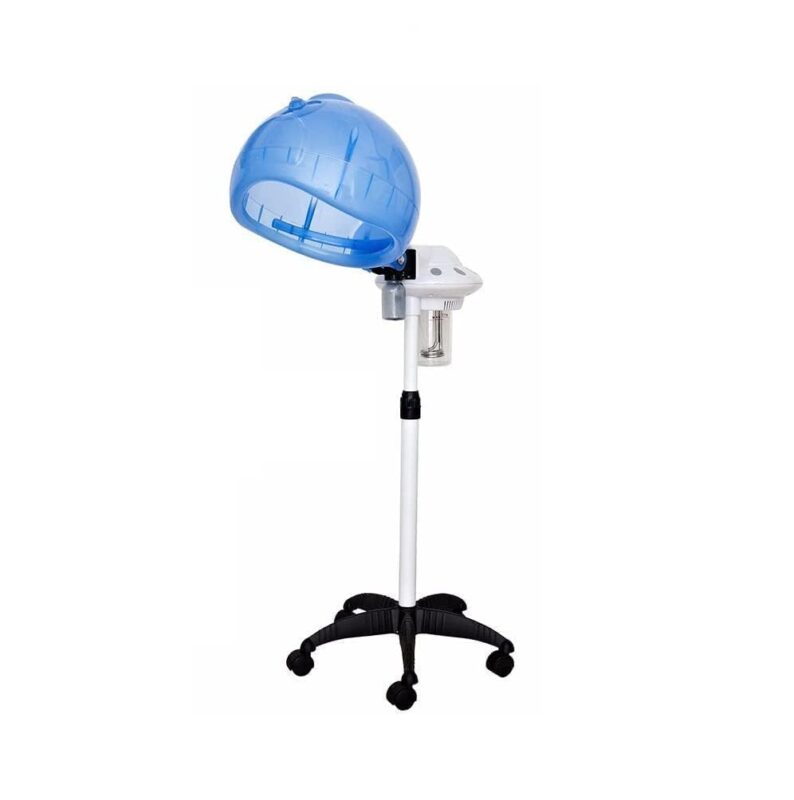 1Pcs Professional Head Steamer Stand Hair Dryer Steamer,Adjustable Height Salon Steamer &Conditioning Ozone Hair Steamer Spa Machine, Professional Hot Oil Hair Steam for Spa Home Hairdressing-Color As Per Stock