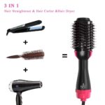 AAHISHAN Hair Dryer Curler Brush Professional 4 In 1 || Volumizer Hair Hot Air Brush for Hair Dryer For Blow Drying Hot Air Brush || Hair Straightener Blow Drying for All Hairstyle
