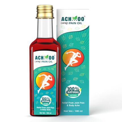ACH...OO Pain Relief Oil - Ayurvedic Care for Joint, Muscle & Body Pain, Arthritis & Sprain - 100ml (Pack of 1)