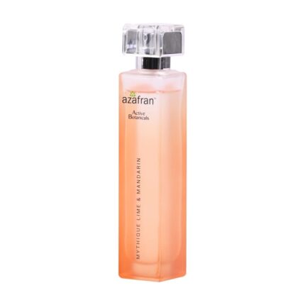 Azafran Active Botanicals Fragrances | Mythique Lime & Mandarin Fragrance For Men & Women | Long Lasting Citrus Fragrance | 80ml