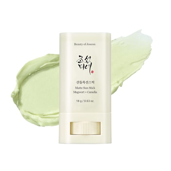 [Beauty of Joseon] Matte Sun Stick: Mugwort + Camellia (18g) – SPF 50 PA++++, Korean Sunscreen Stick for Oily & Combination Skin, Shine Control, No White Cast