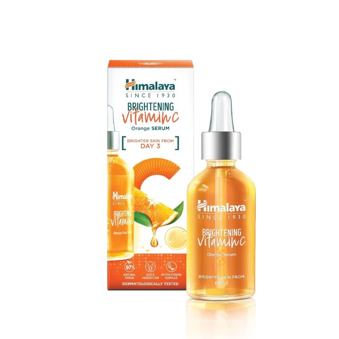 Himalaya Brightening Vitamin C Serum I 5X Vitamin C & 10 X Niacinamide I Brighter Skin from Day 3 | 15 ml