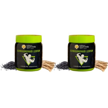 Kerala Ayurveda Ashwagandhadi Lehyam | Ayurvedic Ashwagandha Supplement for Strength, Stamina & Recovery | Immunity Booster | 500g Pack Of 2 Kerala Ayurveda Ashwagandhadi Lehyam | Ayurvedic Ashwagandha Supplement for Strength, Stamina & Recovery | Immunity Booster | 500g Pack Of 2
