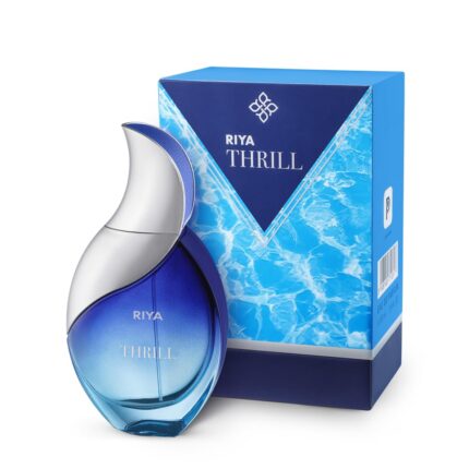 RIYA THRILL EAU DE PARFUM SPRAY | FINE FRAGRANCE, PINK PEPPER, TEAKWOOD | ANYTIME PERFUME FOR MEN | LONG LASTING 100ML PERFUME RIYA THRILL EAU DE PARFUM SPRAY | FINE FRAGRANCE, PINK PEPPER, TEAKWOOD | ANYTIME PERFUME FOR MEN | LONG LASTING 100ML PERFUME