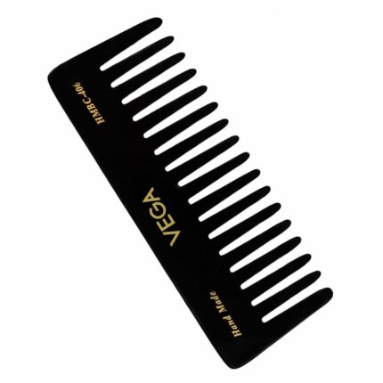 Vega Large Shampoo Comb, Black - 1 Pc