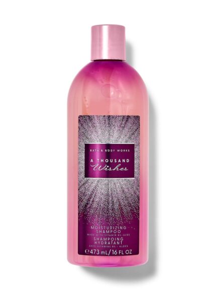 Bath and Body Works A Thousand Wishes Shampoo | 473 ml / 16 fl oz | Shampoo| Woodsy Fragrance | For Men & Women