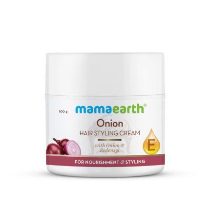 Mamaearth Onion Hair Styling Cream for Men with Onion & Redensyl for Nourishment & Styling- 100 g Mamaearth Onion Hair Styling Cream for Men with Onion & Redensyl for Nourishment & Styling- 100 g