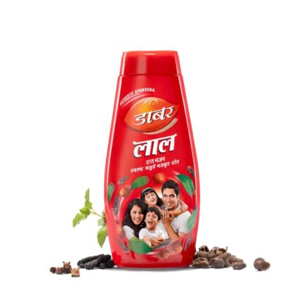 Abdo Kids Dabur Jumbo Lal Dant Manjan 300 G| Toothpowder For Strong, White Teeth & Oral Care